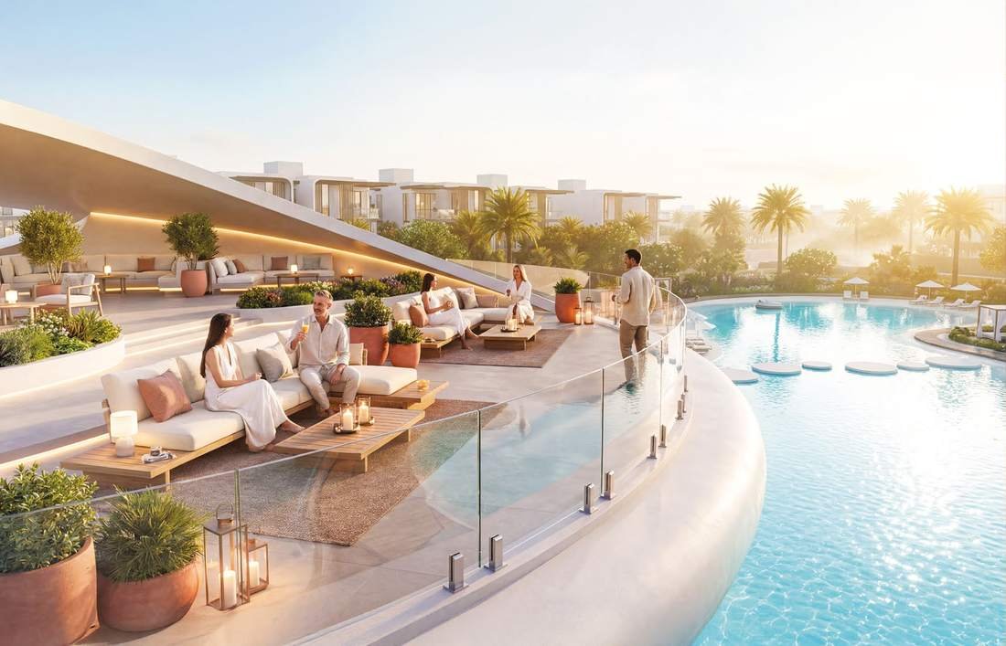 Beach clubhouse rooftop deck