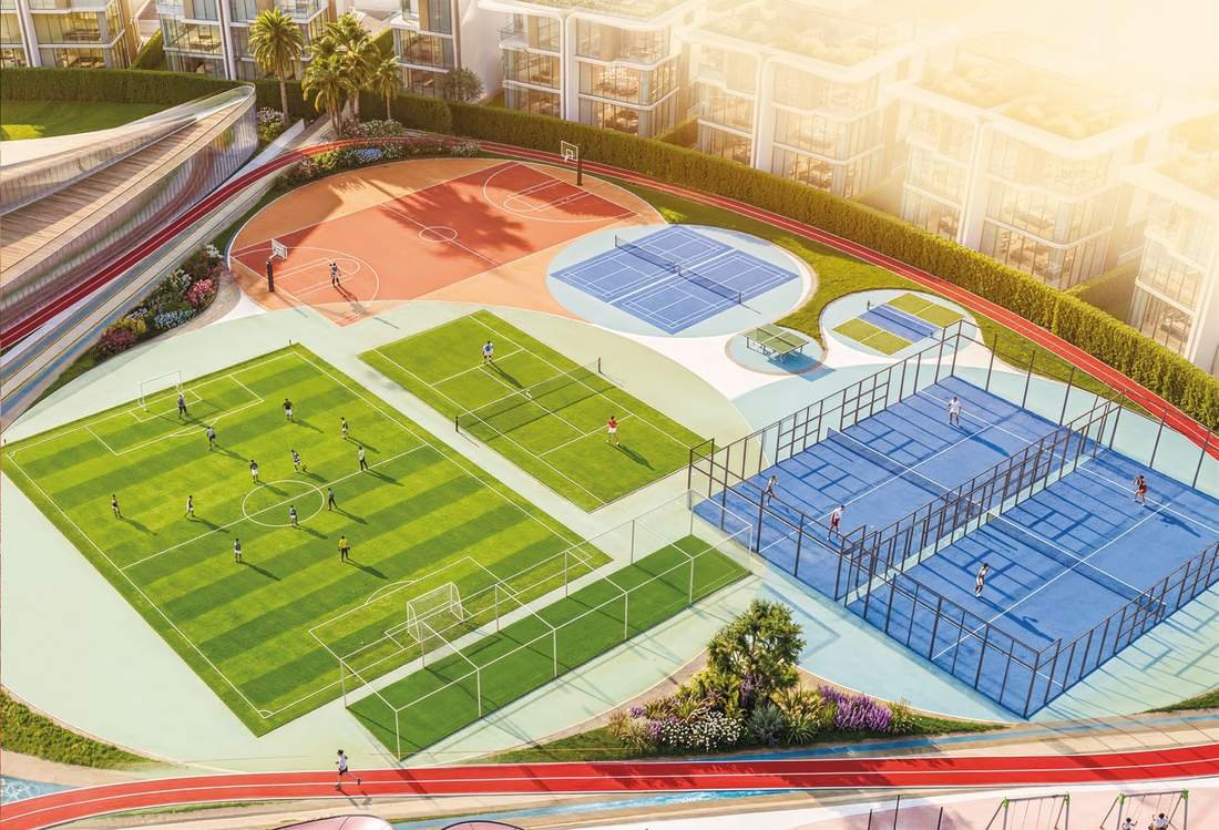 The Sports Hub courts